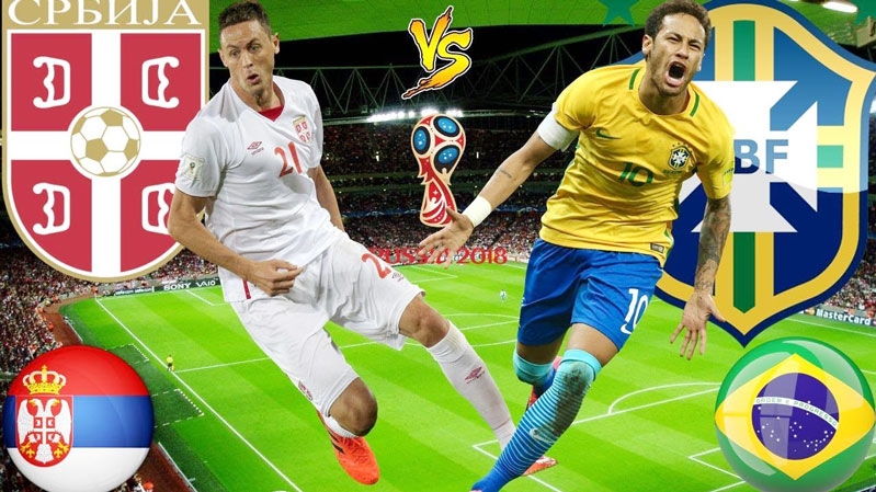 Tỷ số cá cược Serbia vs Brazil 1h00 ngày 28/06